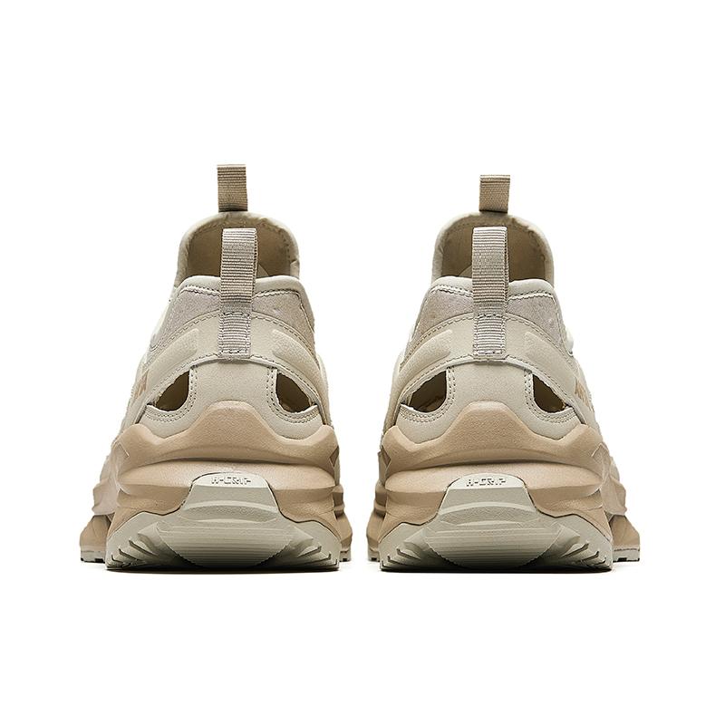 Anta Exploration Comfortable Versatile Non-Slip Breathable Wear-Resistant Creek Shoes Men Shoes Beige 912528504-4