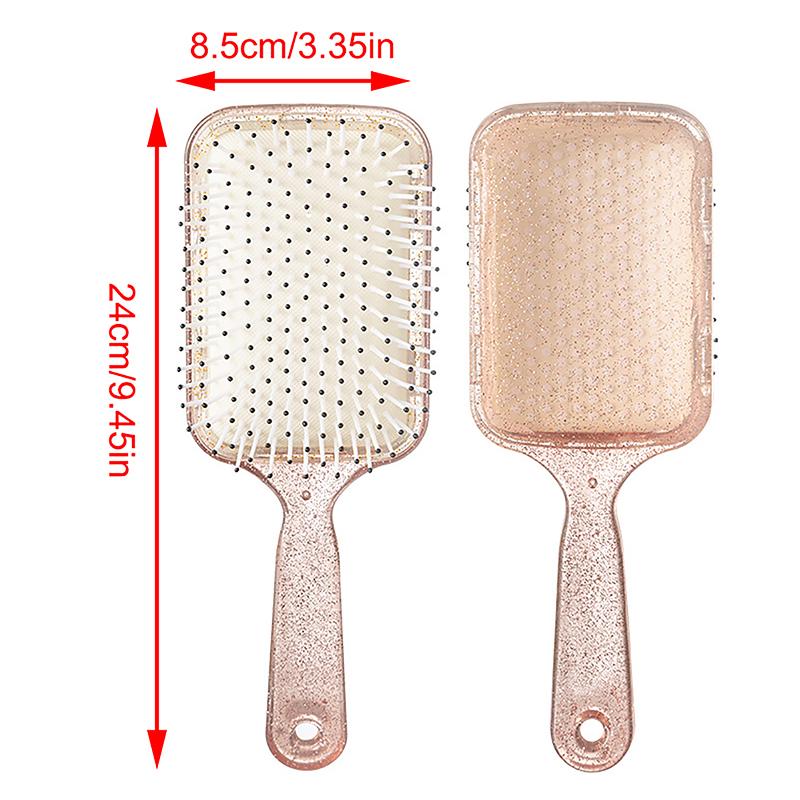 Transparent Massage Comb Girl Specific Air Cushion Comb Fluffy Hair Styling Brush Hair Care Tool Antistatic Hairbrush