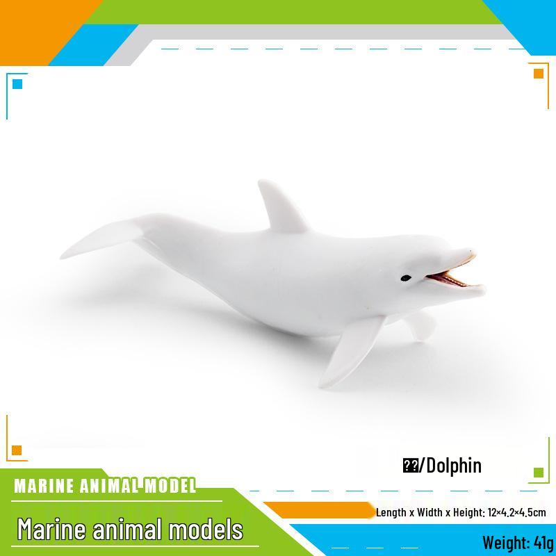 Children's Marine Life Humpback Whale Model Toy Simulation