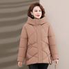 Plus-size Cotton Clothes 2025 New Women's Thickened Korean Version of Fashion Cotton Jacket Padded Jacket