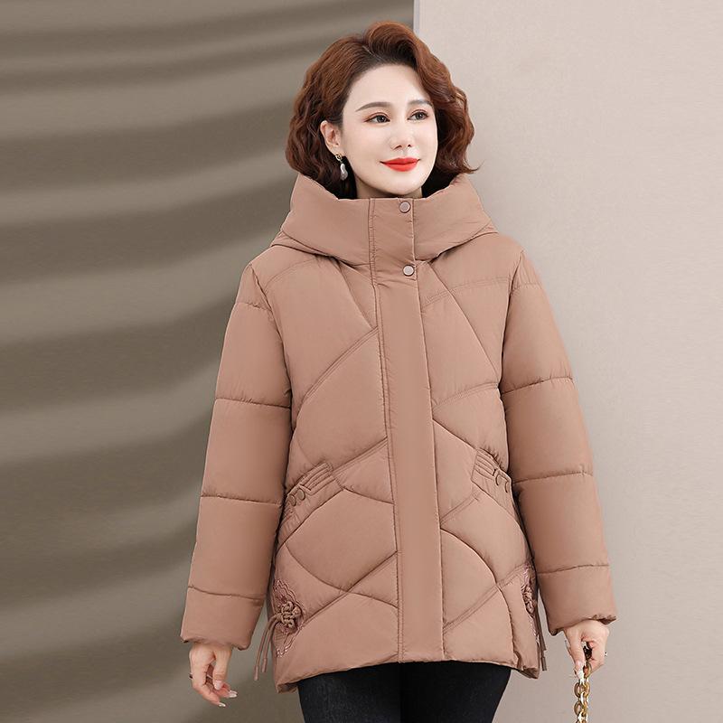 Plus-size Cotton Clothes 2025 New Women's Thickened Korean Version of Fashion Cotton Jacket Padded Jacket