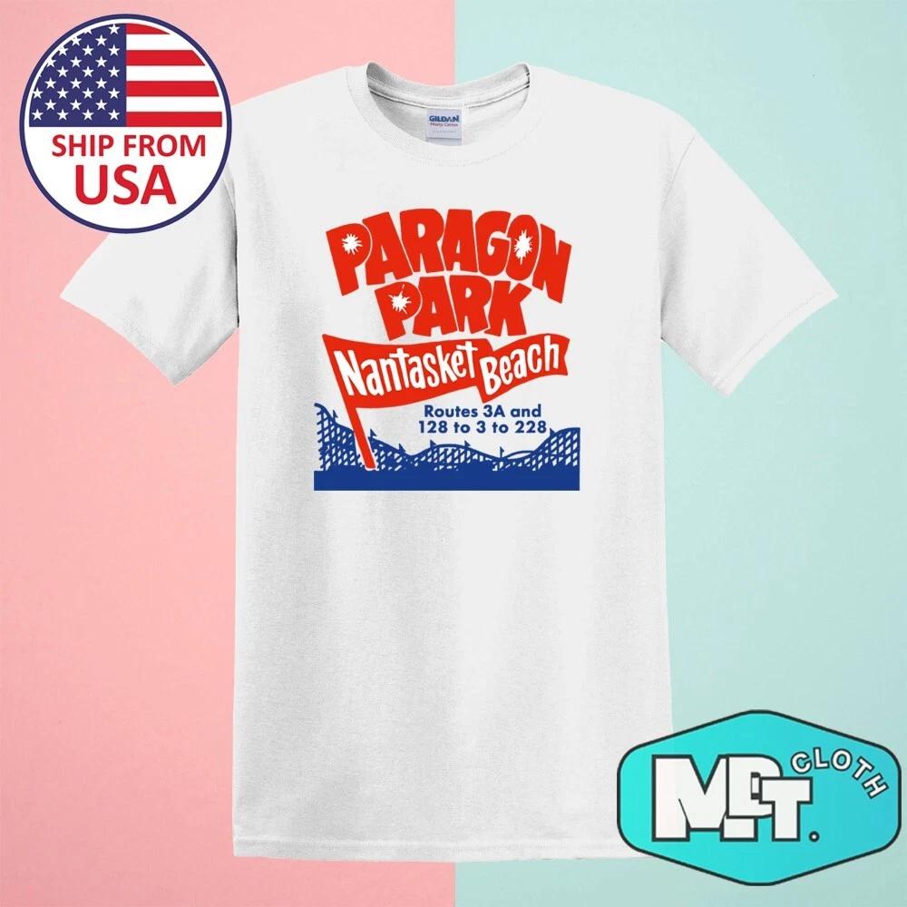 

Paragon Park Nantasket Beach Hull, MA Amusement Park Men s White Size S-5XL M