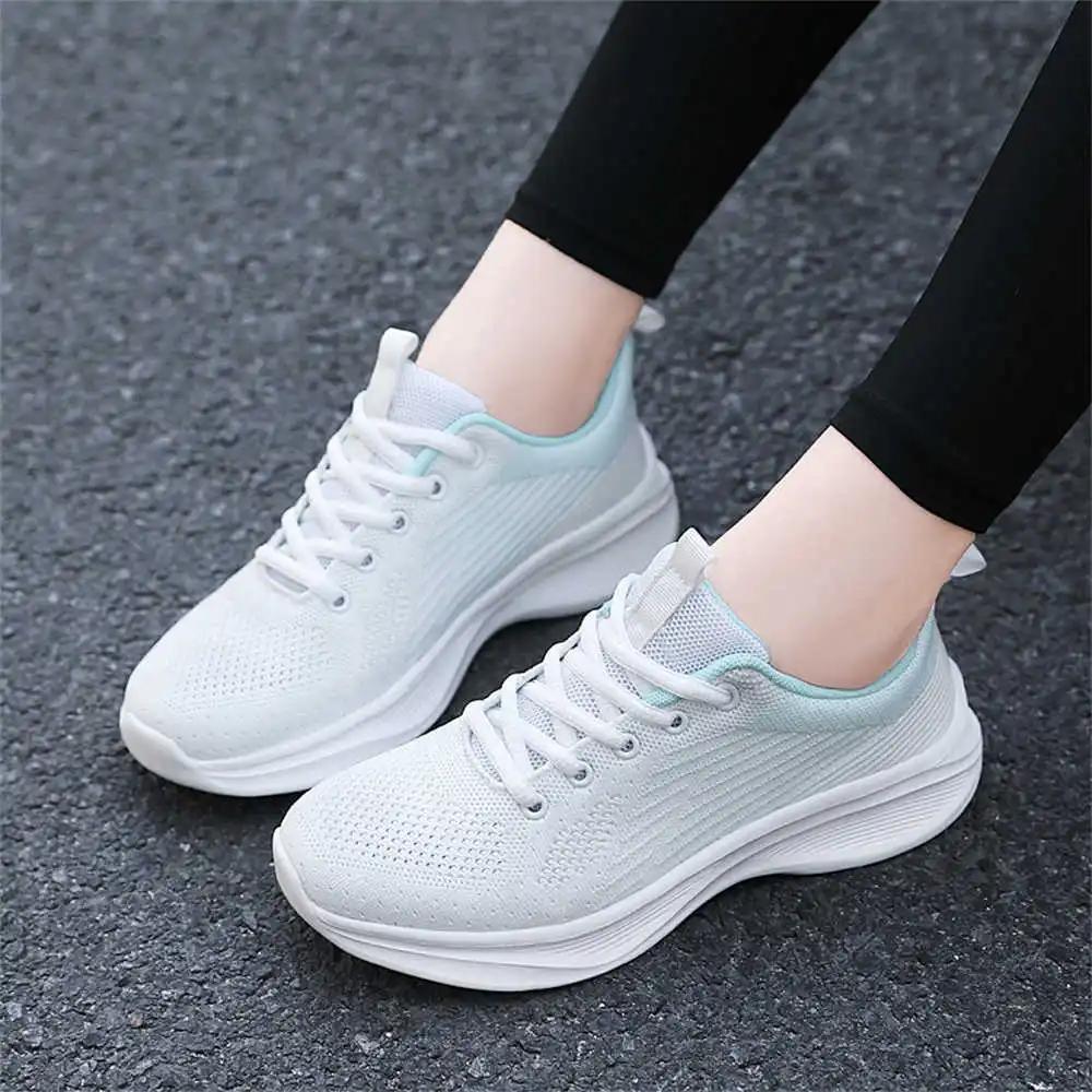 Fashion Non-slip Sole Number 38 Fashion Women Shoes Training Character Sneakers Trainer Sports Bascket Products Raning Exercise