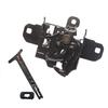 Front Hood Catch Car Bonnet Lock Direct Replacement Robust Mechanism Compact Design Black Finish For Jetta MK5 MK6