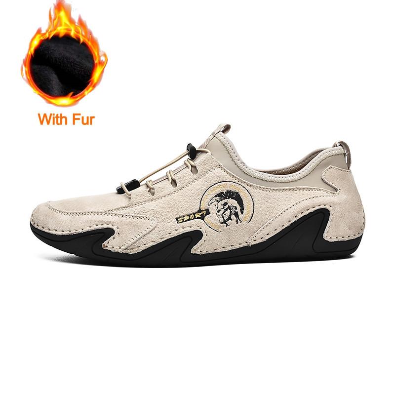 

Fashion Fashion Large Size Men Casual shoes Light Outdoor Breathable Octopus Sneakers Non-Slip Suede Leather Men Shoes Walking Footwear 38
