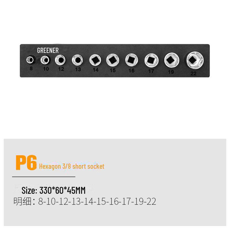 Green Forest Multi-Function Ratchet & Socket Wrench Set