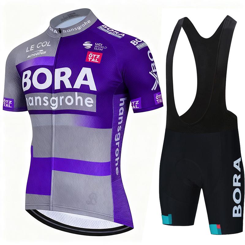 Cycling Jerseys UCI BORA Costume for Men's Bike Bicycle Blouse Set Mtb Clothing Mens Jersey Mountain Mallot Man Summer Clothes