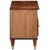TV Cabinet 100x33x46 cm Solid Mango Wood