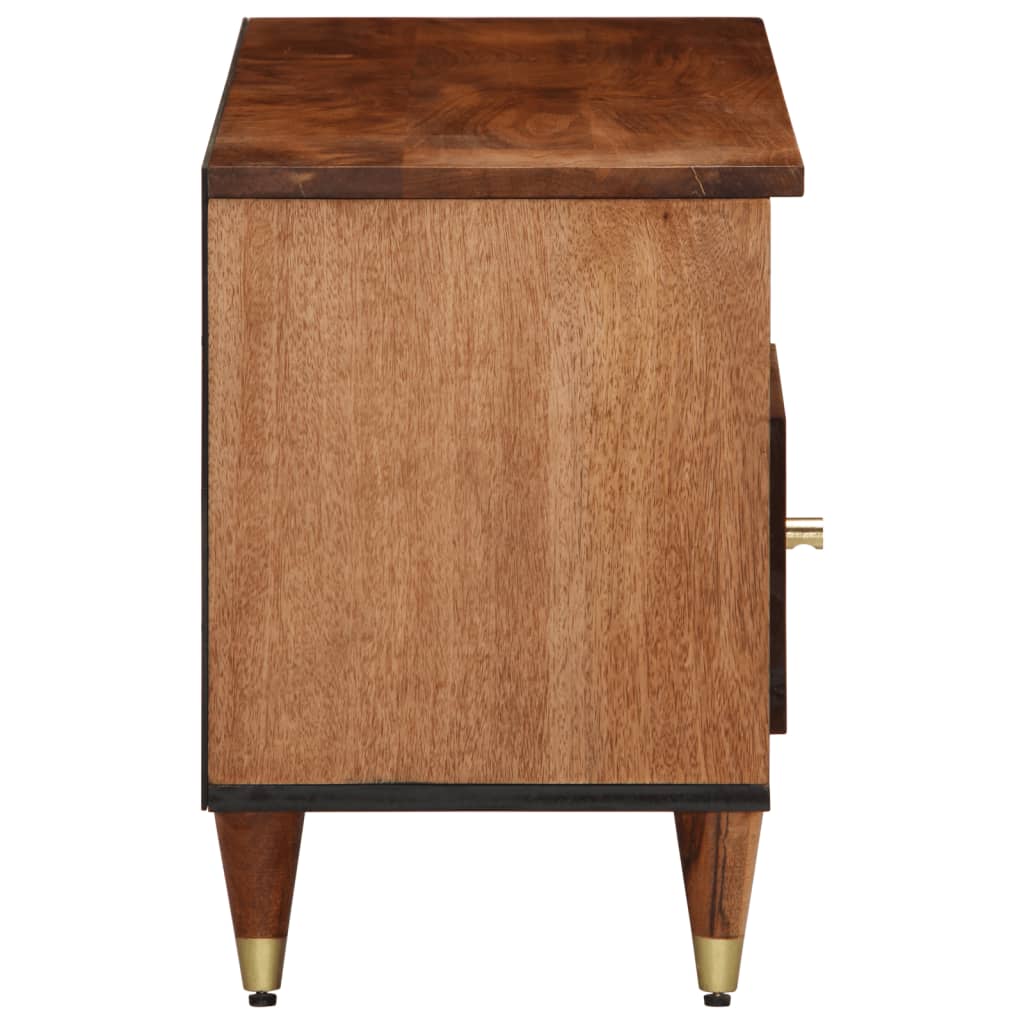 TV Cabinet 100x33x46 cm Solid Mango Wood