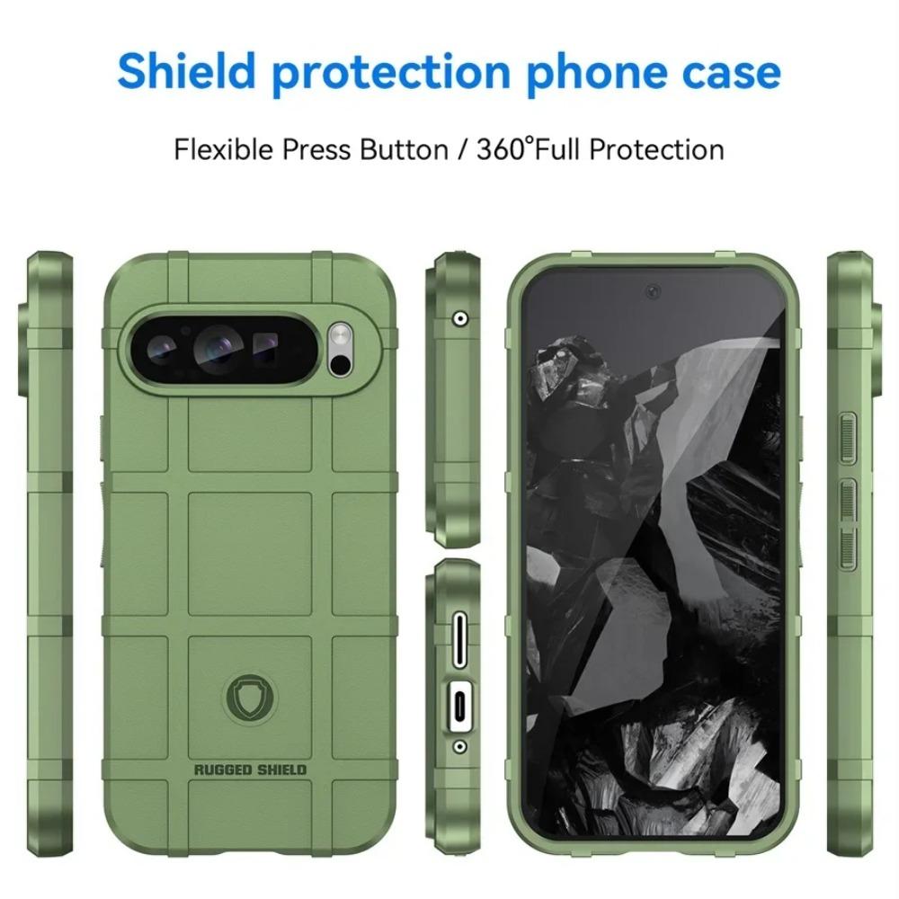 Hybridní odolný pancéřový obal pro Google Pixel 9 Pro XL 8 7 8A Otter Case Box Robustní TPU Vojenský Nárazuvzdorný Business Plná Ochrana Kryt