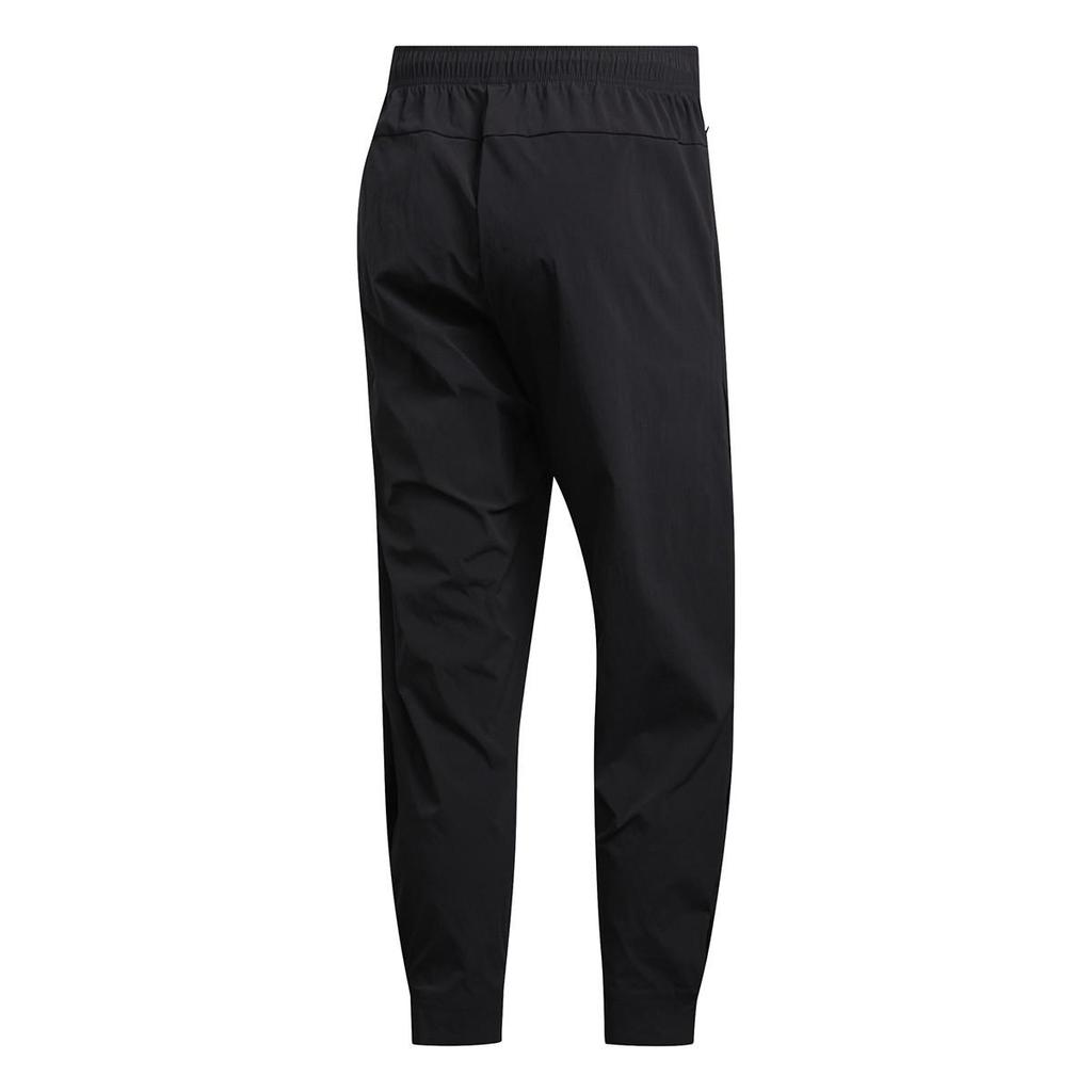 Adidas Knitted Sweatpants Men's Black Moderate Slim Fit Pants (Unisex) Knitted Sweatpants FT2767