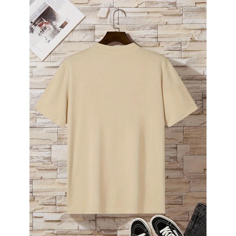 Men'S Summer Short-Sleeve Print T-Shirt