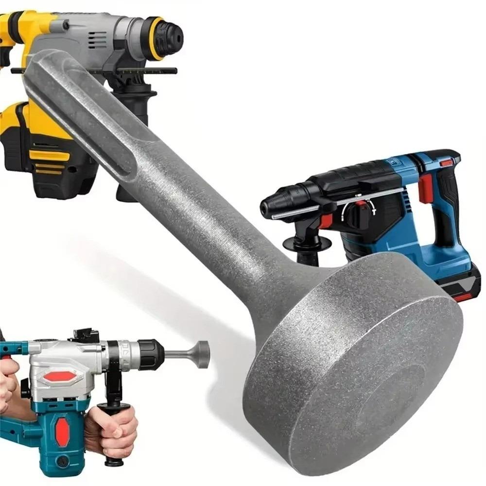 Alloy Steel Ground Rod Driver Wear Resistant Pile Driving Hammer Hammer Head  Construction Projects