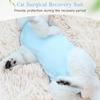 Soft Cat Recovery Suit Anti Bite Small Pet Vest Washable Physiological Clothes  Puppy