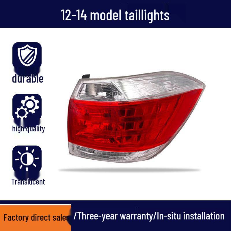 Taillight Lens & Housing Assembly for 07-19 Toyota Highlander