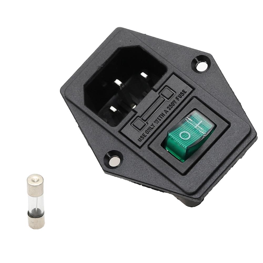 Essential 3 Pin Panel Power Socket for Industrial Automation Equipment