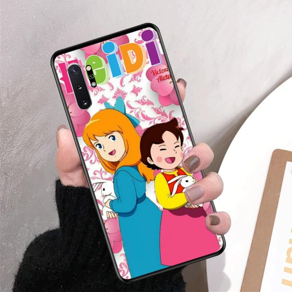 Süße Heidi Handyhülle für Samsung Note 8 9 10 20 Pro Plus Lite M 10 11 20 30 21 31 51 A 21 22 42 02 03