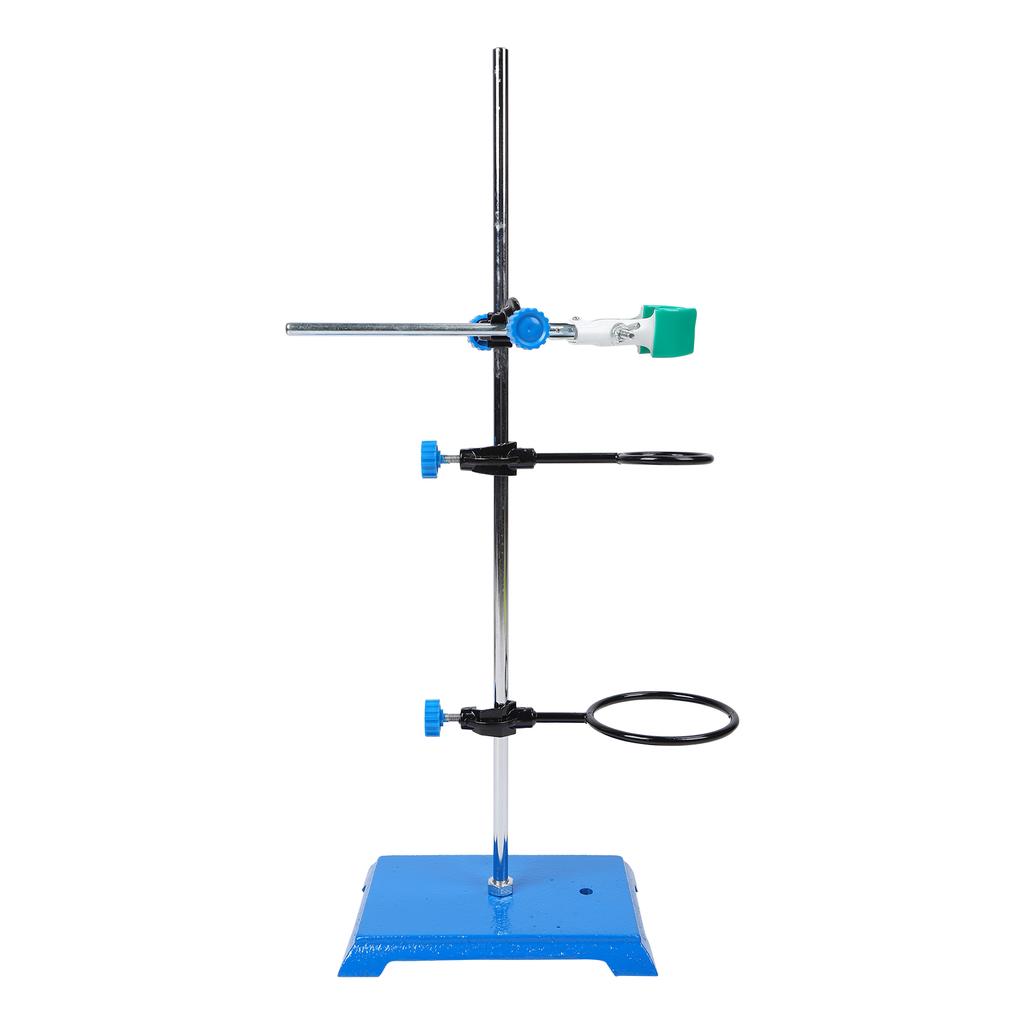 Laboratory Iron Stand Metalware Set Lab Experiment Support with Retort   Clamp