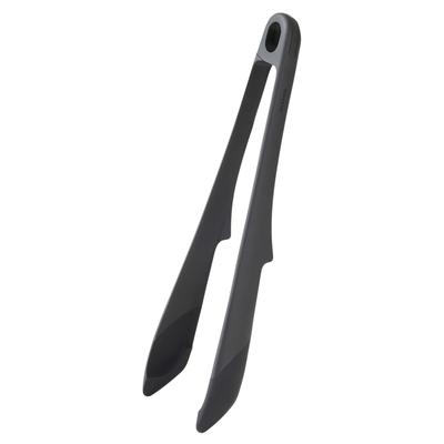 Marna tång be Silikon kökspasta för kök diskmaskin mörkgrå K802DGY Lätt att greppa (kan demonteras/gripbara nudlar/värmebeständig) pincett,