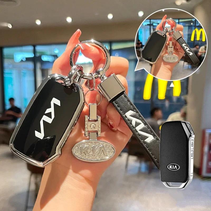 AXADSN1 TPU Car Remote Key Case Cover For Kia Sportage Ceed Xceed Sports K5 2023 2024 Ray Sorento Soul Telluride Cerato 2020 K5 K8 2022