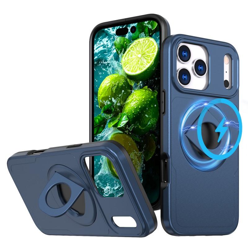 Phone Case IPhone 16 17 18 Pro Max Magnetic Stand Drop Protection