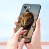 Lion King Animal Phone Case For iPhone 17 16 15 Pro Max 11 12 13 14 7 8 Plus SE 2020 X XR XS Cover Soft Black