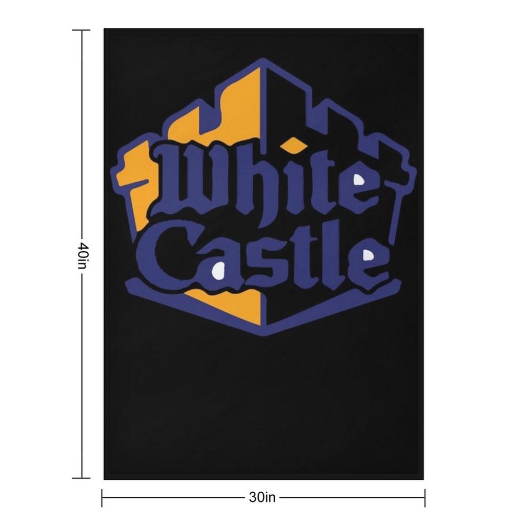 White Castle Throw Blanket Baby Nap Beautifuls Fashion Sofas Blankets