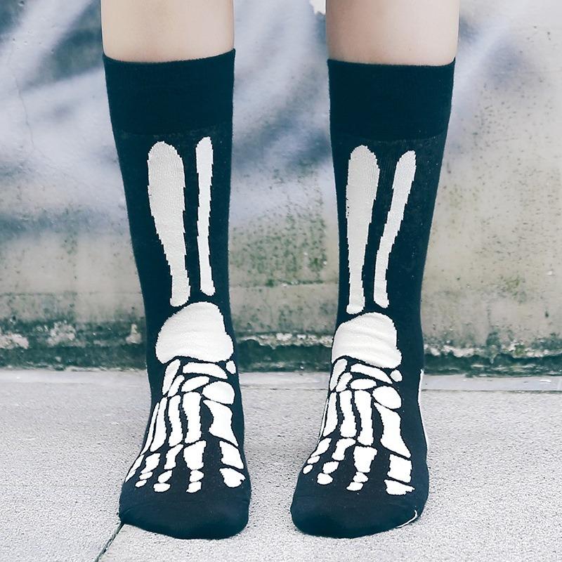 Herren mehrfarbig bedruckte Früchte, Essen, Damensocken, lustig, Skateboarden, Hip-Hop, Tiere, Socken