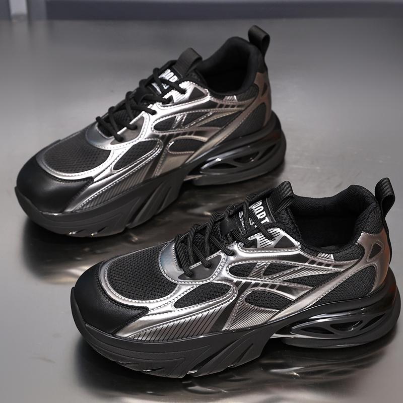 Golden Sapling Man Winter Casual Sneakers Synthetic Leather Men's Shoes Korean Style Platform Mesh Breathable Sneaker