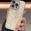 Pearl Rhinestone Love Applies To Apple 17Promax Mobile Phone Case Iphone16 Shell Pattern 15 Luxury 14 All-inclusive