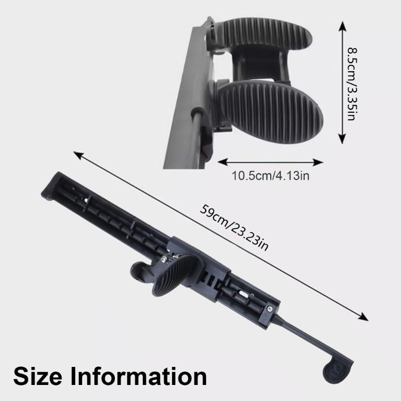 Kayaks Foot Peg Brace Canoes Kayaks Footrest Adjustable Kayaks Pedal Foot Brace Foot Controlling Systems for Boats Kayaks