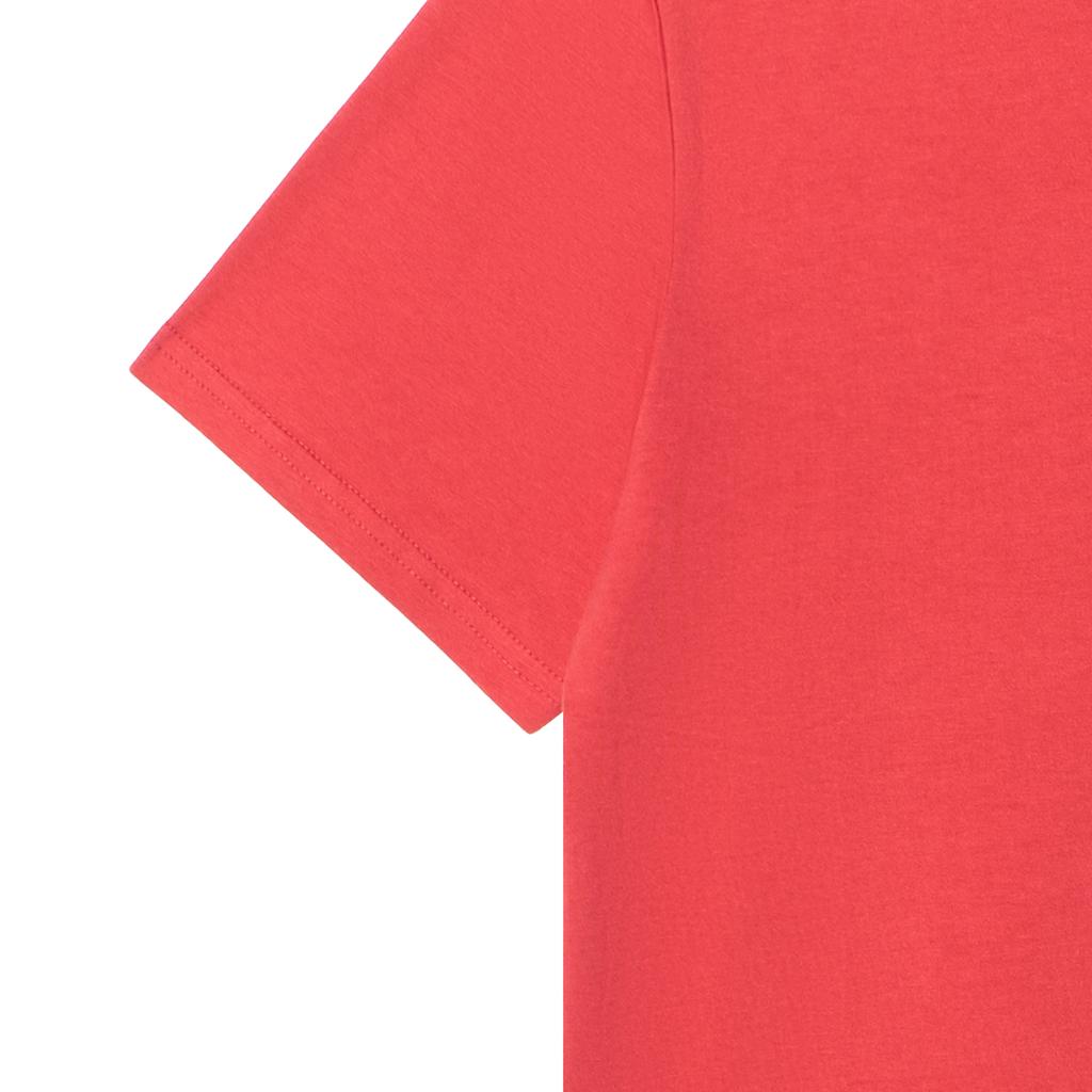 Polo Ralph Lauren T-Shirt Embroidered Pony Pattern Cotton Jersey Crew Neck Watermelon Red Kids Kids Tops 323832904-179