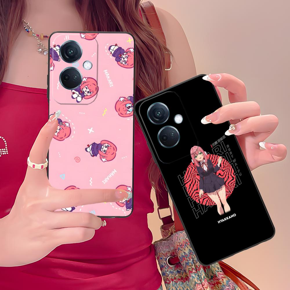 Anime Hakari Hanazono Matte TPU Mobile Phone Case for OPPO Reno 14 13 12 11 10 9 8 7 6 5 F T Pro 5G Colorful Printing Cover
