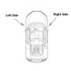 1PC For Toyota RAV4 RAV 4    Car Side Mirror Lower Base Cover Cap Frame Rearview Mirror Lens Glass