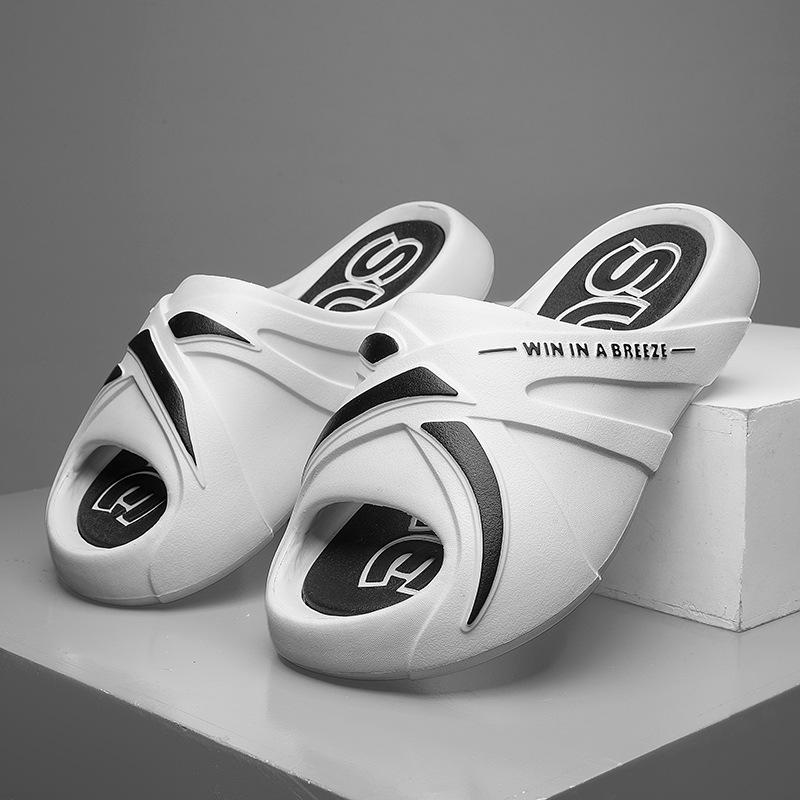 Men's Outdoor Slippers Wear EVA Material Beach Sandals In Summer Thick Sole Leisure Outdoor Sports Style Open Toe Slides