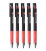 Pilot Gel Ink Ballpoint Juice Red Set Knock-Style Pen, Up, Ink, 5-Piece (0.4)