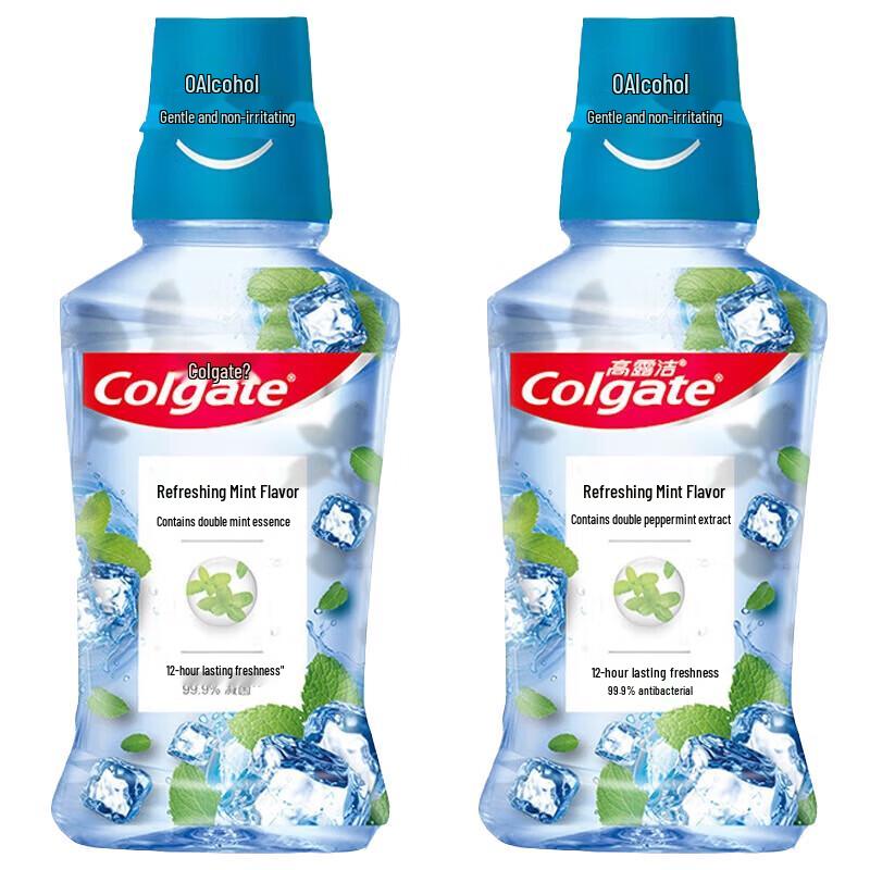 Colgate Vitality Mint Mouthwash Duo Pack