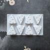 8-Kavitäten Käse Käse Mousse Kuchen Silikonform DIY Handgemacht Duftseife Kerze Mit Backwerkzeugen