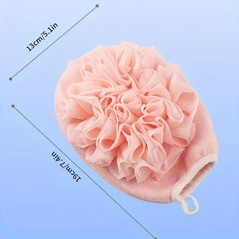 2-teilige Peeling-Badehandschuhe - das perfekte Werkzeug für Badeschwämme, Peeling-Waschlappen, Badeball-Waschlappen