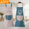 Waterproof Apron for Women Cute Kitchen Apron Oil Proof with Hand Wiping Cover Wholesale Home Cleaning Accessories