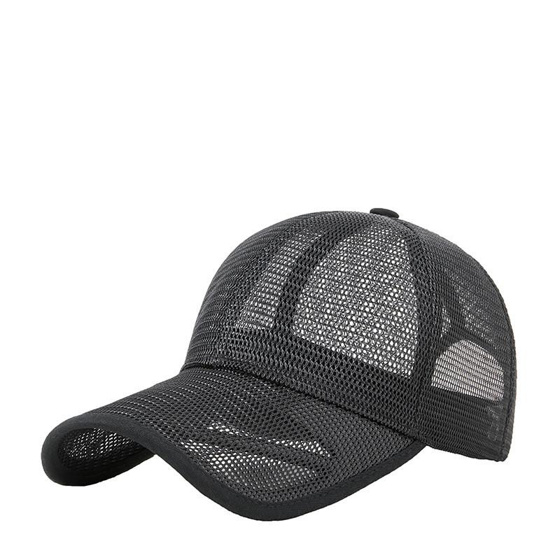 Men Women Casual Sun Hat With Curved Brim And Ventilation For Summer Wear