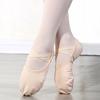 Children Canvas Yoga Soft Sole Leather Flats Shoes Girls Ballet Shoes Dance Shoes Girls Shoes