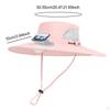 Kids Solar Fan Sun Protection Hat Breathable Cooling Rechargeable for Summer