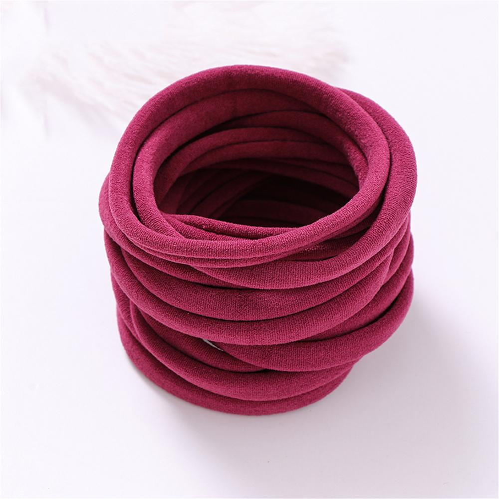 20 Stück/Los Baby Mädchen DIY Nylon Stirnbänder Weiches Spurloses Dehnbares Stirnband für Kinder Haarband Mädchen Elastische Haarschmuck
