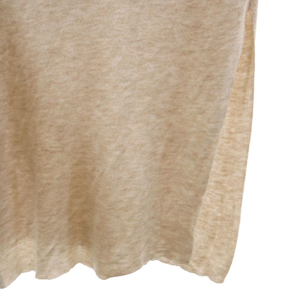 Rene Made In Japan Cashmere Blend Long Sleeve Knit Long Cardigan 34 Beige Men's Used