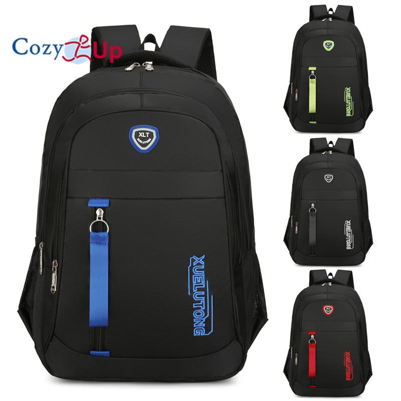 Открытый рюкзак Рюкзак большой емкости Студенческая школьная сумка Мужская деловая — фото 6