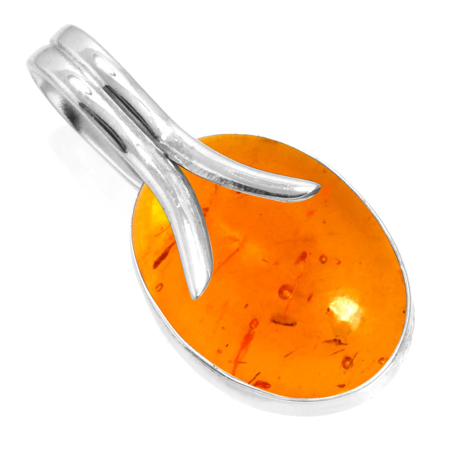 

925 Sterling Silver Pendant Women Gemstone Handmade Jewelry New Year Gift Amber Amethyst Black Onyx Carnelian Garnet Quartz Green Onyx Gold Stone янтарь