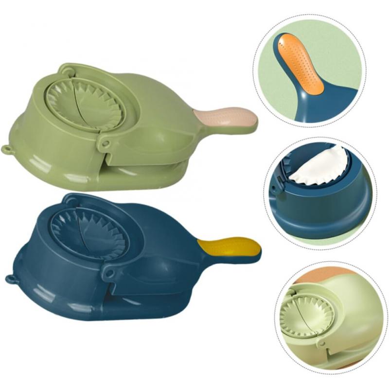 2pcs Knödelhautpresse Set - Durable Knödelhaut Molds for Easy Dumpling Skin Preparation, Kitchen Cooking Tools
