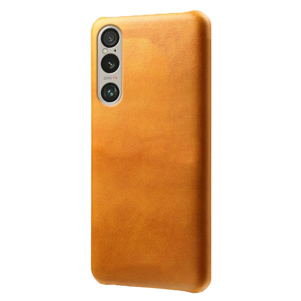 For Sony Xperia 1 VI Cases Calf Texture Leather + PC Cell Phone Cover