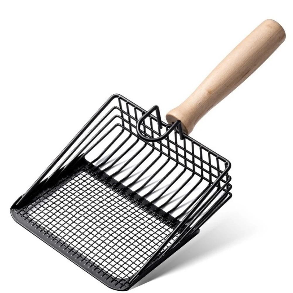 Rust-Proof Cat Litter Shovel Metal Pet Cleaner Scoop Durable Toilet Cleaning Shovel  Cat Litter Box Style B